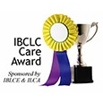 IBCLC Care Award logo
