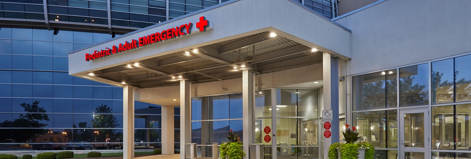 Community Hospital North Emergency Room entrance