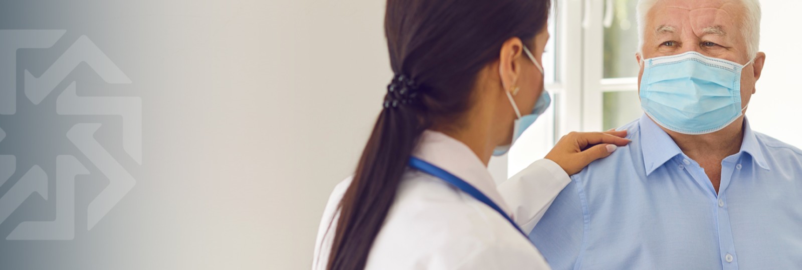 Post-acute patient with caregiver