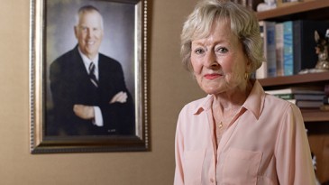 Local philanthropist Julie Wood