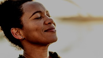 Woman feeling healthy