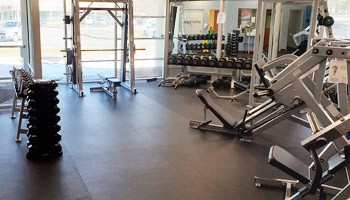 Free weights area