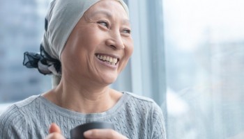 Korean woman with cancer
