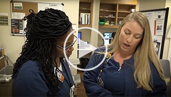 Nurses on the unit