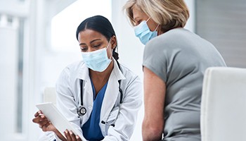 patient and doctor consultation