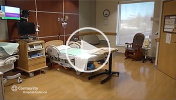 Maternity suite at Community Hospital Anderson