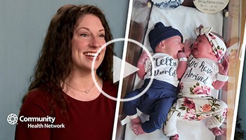 Caitlin's twin birth story