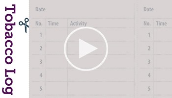 Tobacco use tracking video