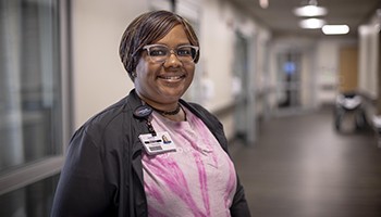 Jeanna, senior patient care tech