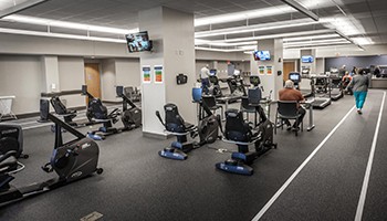Cardiopulmonary rehab space