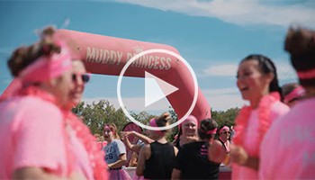 Mud Run for breast cancer awareness