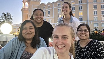 Psychiatry Residents on campus